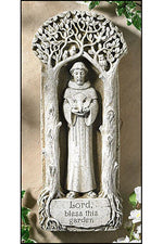 Saint Francis Garden Plaque - OFPS736-Inspirational Gifts-Milagros-Michigan Church Supply