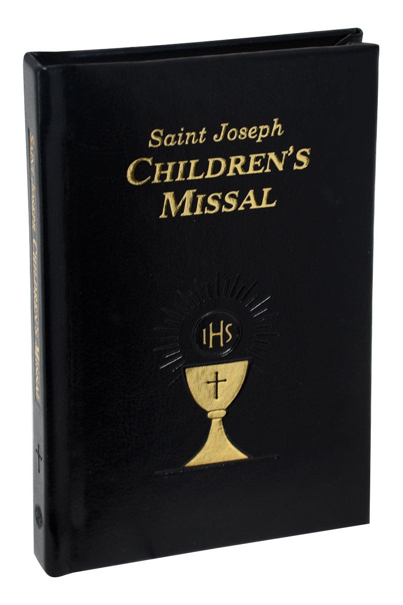 Saint Joseph Children's Missal - Black - GF80619B-Inspirational Gifts-Catholic Book Publishing Corp-Michigan Church Supply