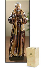 Saint Pio Statue - OFPS990-Inspirational Gifts-Milagros-Michigan Church Supply