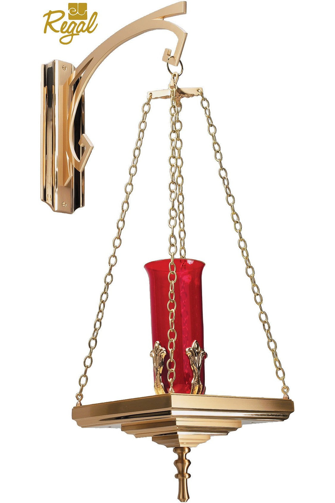 Sanctuary Lamp - QF44HSL14-Church Life-Empire Bronze-With Bracket-Michigan Church Supply