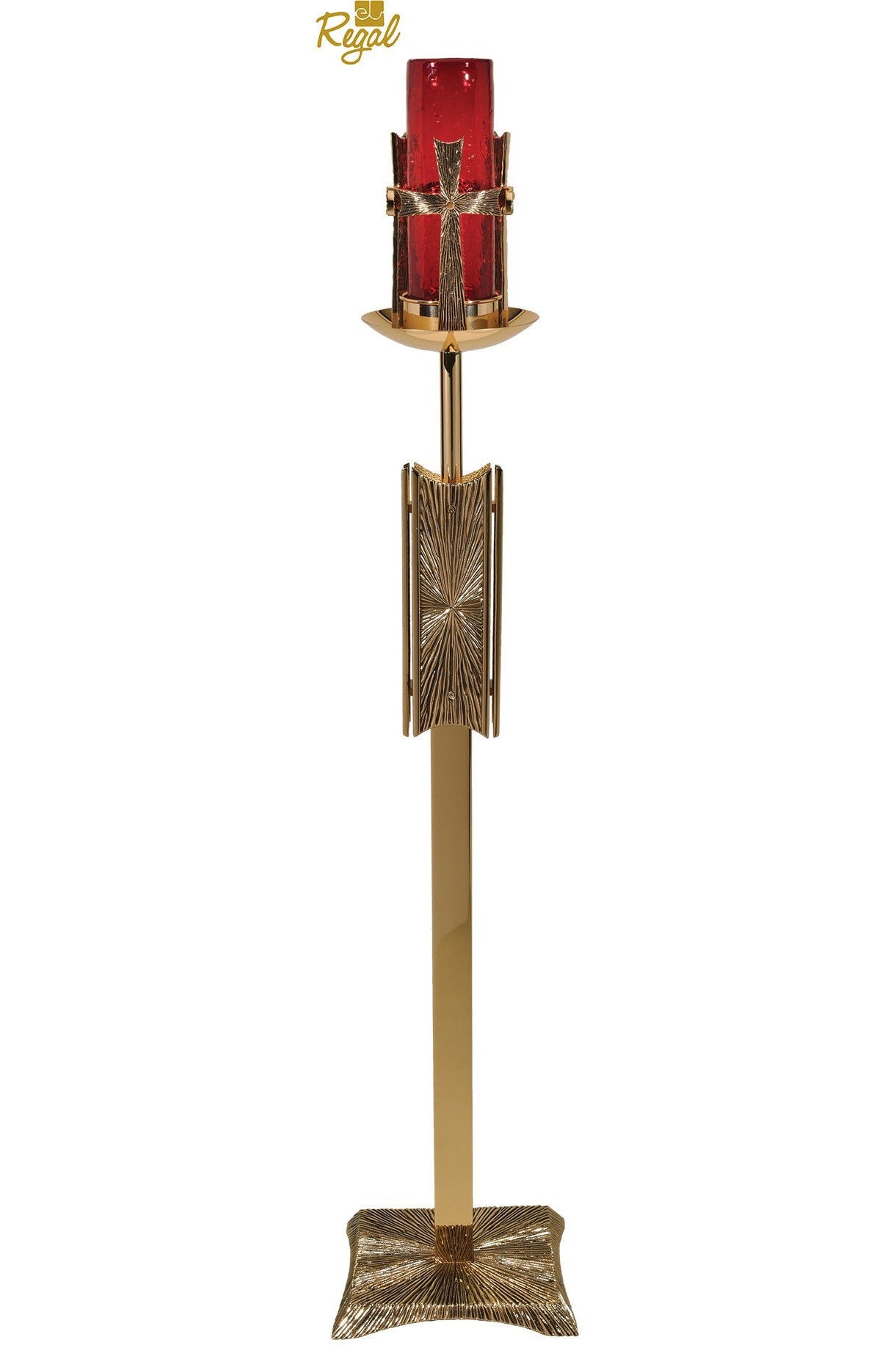 Sanctuary Lamp Standing - QF75SSL18-Church Life-Empire Bronze-Satin-Michigan Church Supply