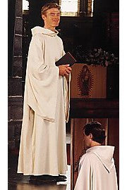 Sanctuary Priest Alb in Livorno - WN95-20-Church Life-Art Studio Slabbinck-SK - 37" Chest 55" Back-White-Michigan Church Supply