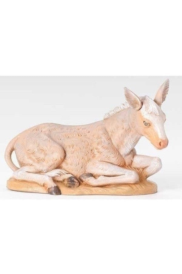 Seated Donkey 12" Fontanini - LI52933-Inspirational Gifts-Fontanini-Michigan Church Supply