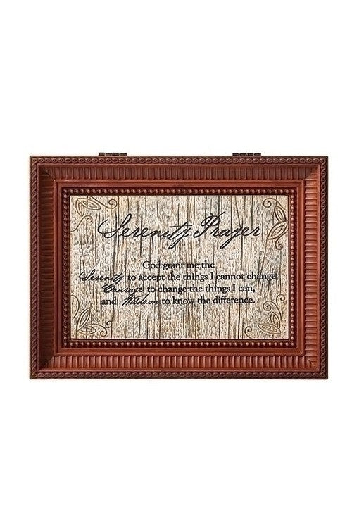 Serenity Prayer Music Box - LIB0169-Inspirational Gifts-Roman, Inc-Michigan Church Supply