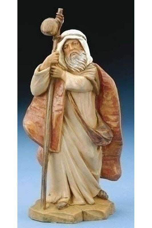 Shepherd W/ Cane Isaiah Fontanini 5"- LI54010-Inspirational Gifts-Fontanini-Michigan Church Supply