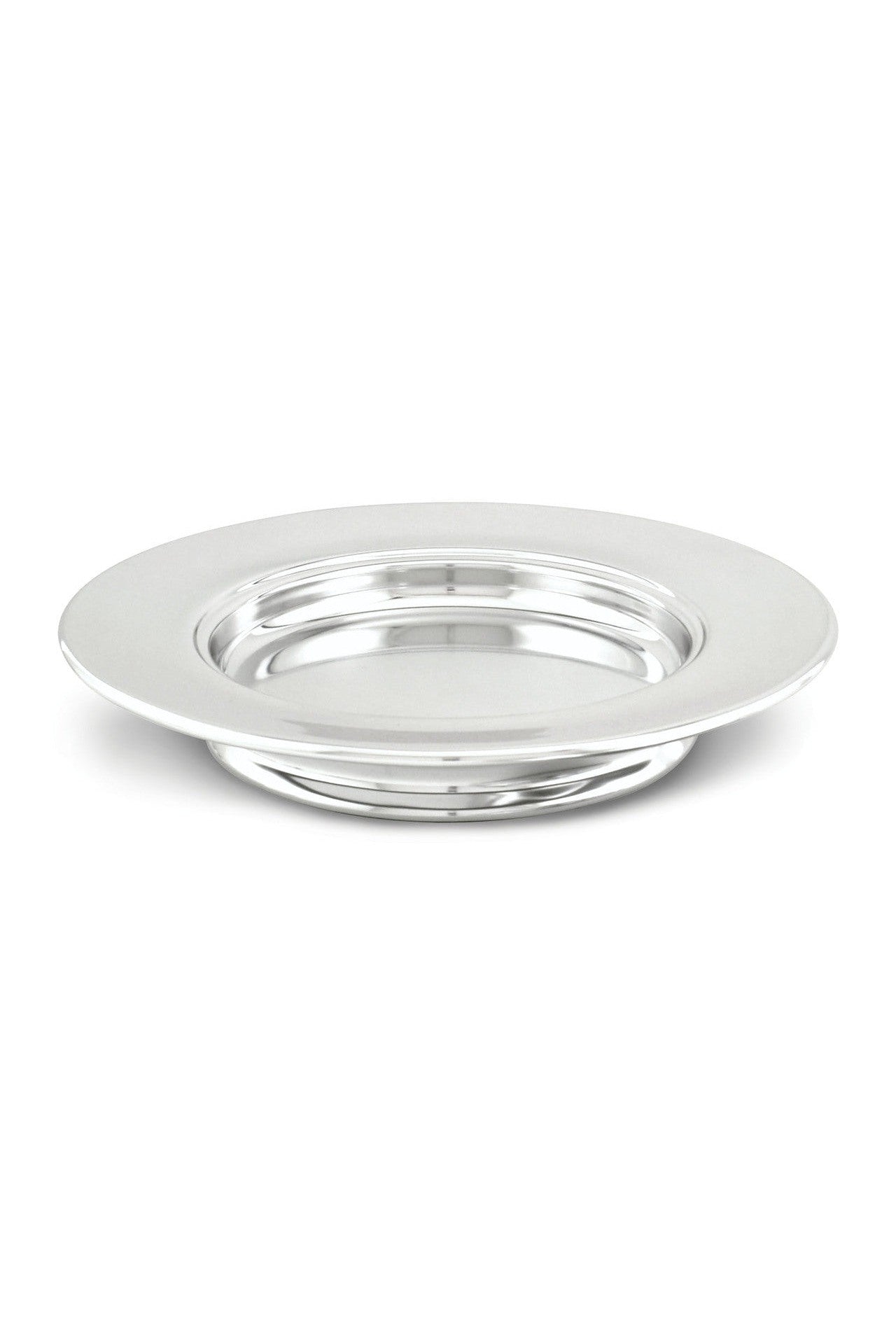 Silvertone Aluminum Stacking Bread Plate - EURW504A-Church Life-Artistic-Michigan Church Supply