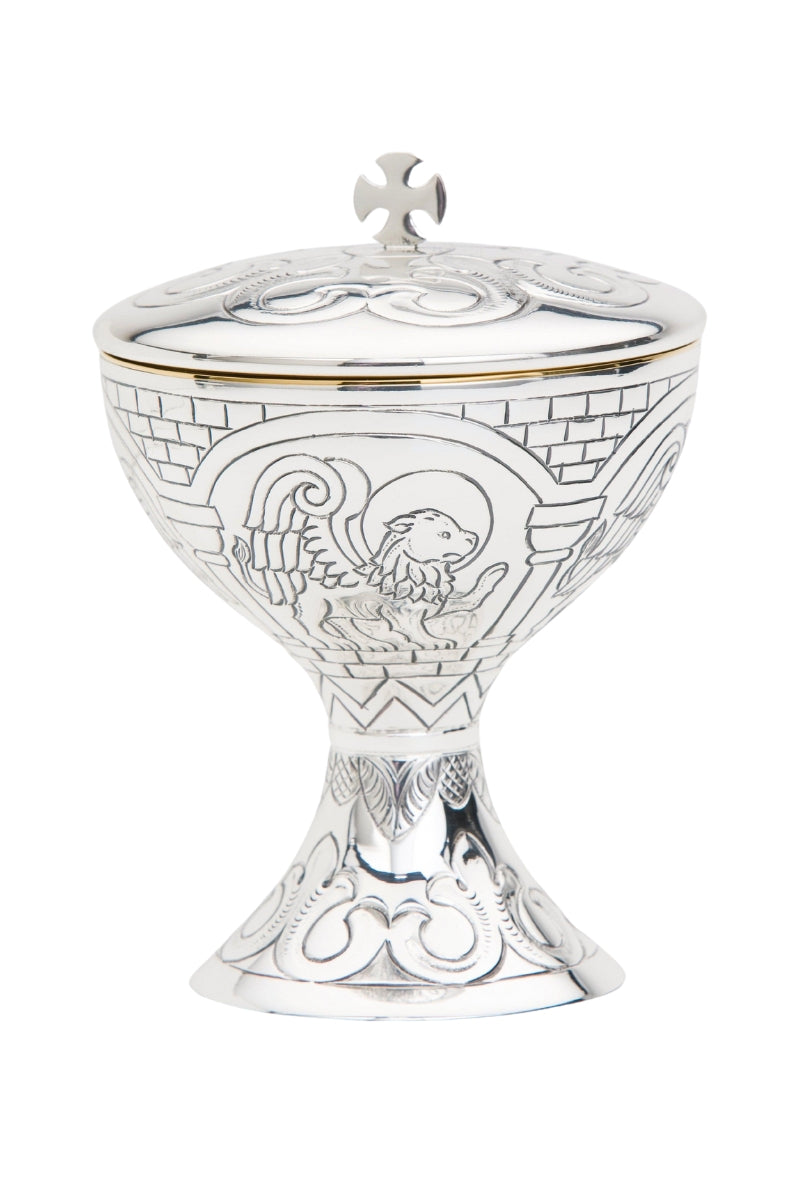 Small Ciboria-EW1803-Church Life-Molina/Artistic Silver-Brass Silver Plated-Michigan Church Supply