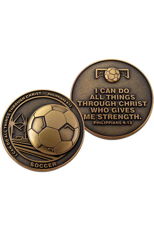 Soccer Team Coins - FRSPORTS04-4-Inspirational Gifts-Logos Trading Post-Michigan Church Supply