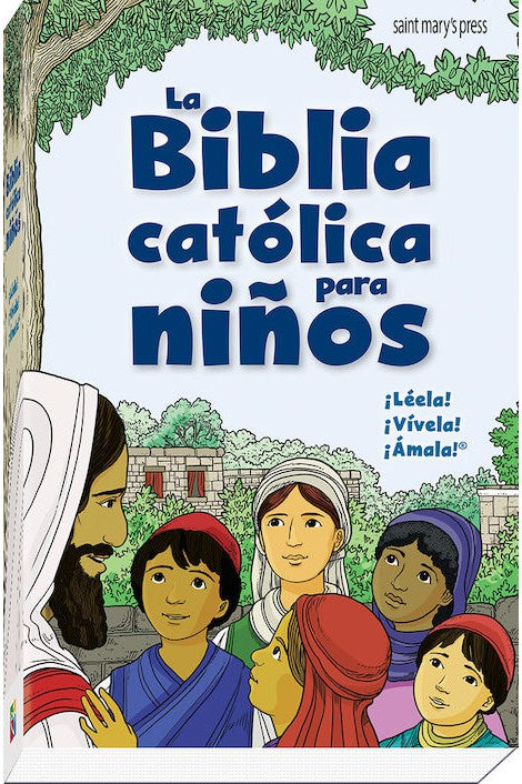 Spanish Catholic Children's Bible Hardcover - WR4145-Inspirational Gifts-St Mary's Press-Michigan Church Supply