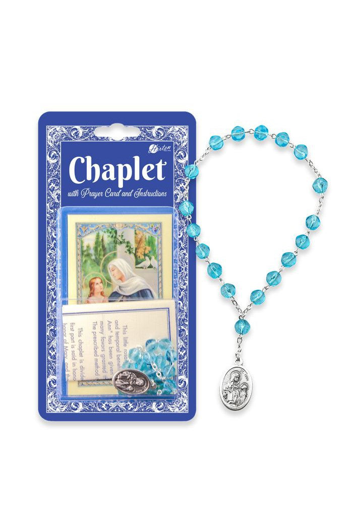 St Anne Chaplet - TA108-Inspirational Gifts-Hirten-Michigan Church Supply