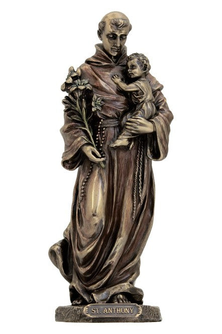 St Anthony - ZWSR76103-Inspirational Gifts-Goldscheider of Vienna-Michigan Church Supply