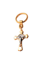 St Benedict Gold Key Chain - WSKC50GBEN-Inspirational Gifts-San Francis-Michigan Church Supply