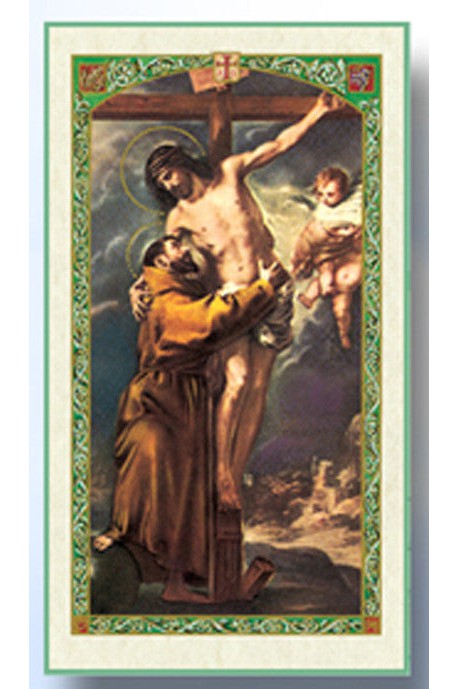 St Francis Holy Cards/Prayer for Peace English - pk of 25 - WSHC9035E-Inspirational Gifts-San Francis-Michigan Church Supply