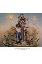 St Francis of Assisi with Animals - HD390/9-Church Life-Demetz-Michigan Church Supply