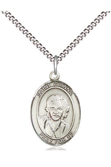 St Gianna Beretta Molla medal - FN8322-Jewelry-Bliss Mfg-Sterling Silver-Michigan Church Supply