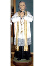 St John Vianney Statue 36" - RA-STJOHNVIANNEY-36-Church Life-Santa Teresita-Michigan Church Supply