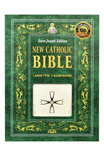 St Joseph New Catholic Bible (engravable) - GF61497E-Inspirational Gifts-Catholic Book Publishing Corp-Bible only-Michigan Church Supply