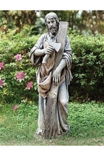 St Joseph the Worker 35.75" Garden Statue - LI66366-Inspirational Gifts-Roman, Inc-Michigan Church Supply