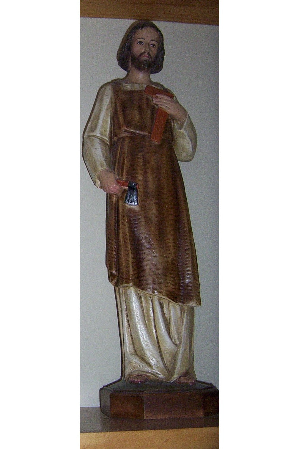 St Joseph the Worker statue 32" - RA-STJOSEPHWORKER-32-Church Life-Santa Teresita-Michigan Church Supply