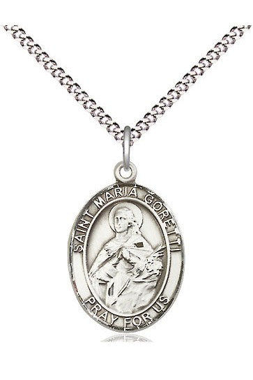 St Maria Goretti - FN8208-Jewelry-Bliss Mfg-Sterling Silver-Michigan Church Supply