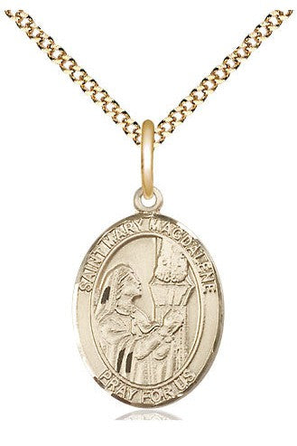 St Mary Magdalene - FN8071-Jewelry-Bliss Mfg-Gold Filled-Michigan Church Supply