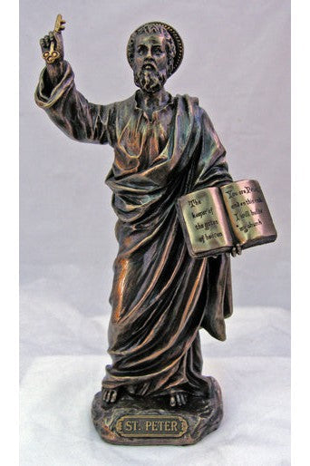 St Peter - ZWSR76023-Inspirational Gifts-Goldscheider of Vienna-Michigan Church Supply