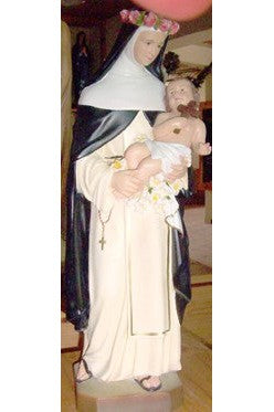 St Rose of Lima statue 32" - RA-STROSE-32-Church Life-Santa Teresita-Michigan Church Supply