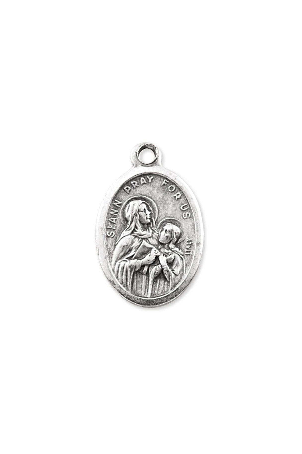 St. Anne Medal - TA1086-Jewelry/Inspirational Gifts-Hirten-Michigan Church Supply