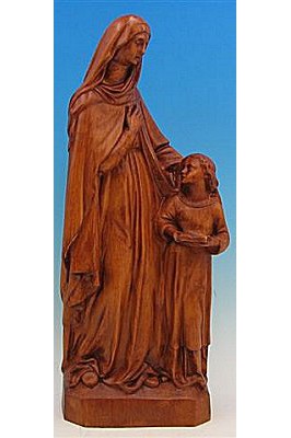 St. Anne WJSA2432C-Inspirational Gifts-Space Age Plastics-Wood Stain-Michigan Church Supply