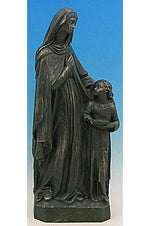 St. Anne WJSA2432C-Inspirational Gifts-Space Age Plastics-Patina-Michigan Church Supply