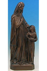 St. Anne WJSA2432C-Inspirational Gifts-Space Age Plastics-Bronze-Michigan Church Supply