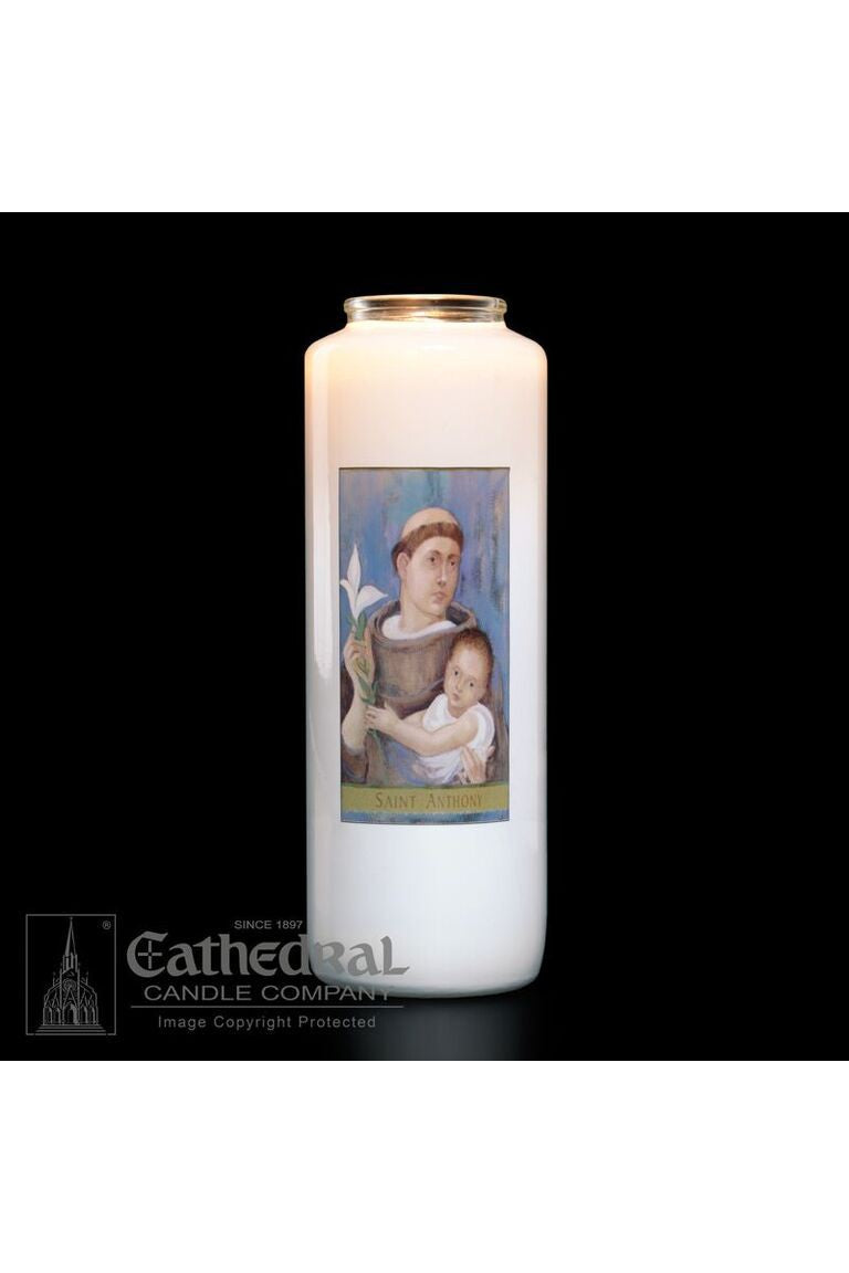 St. Anthony - GG2107-Church Life-Cathedral Candle-Michigan Church Supply