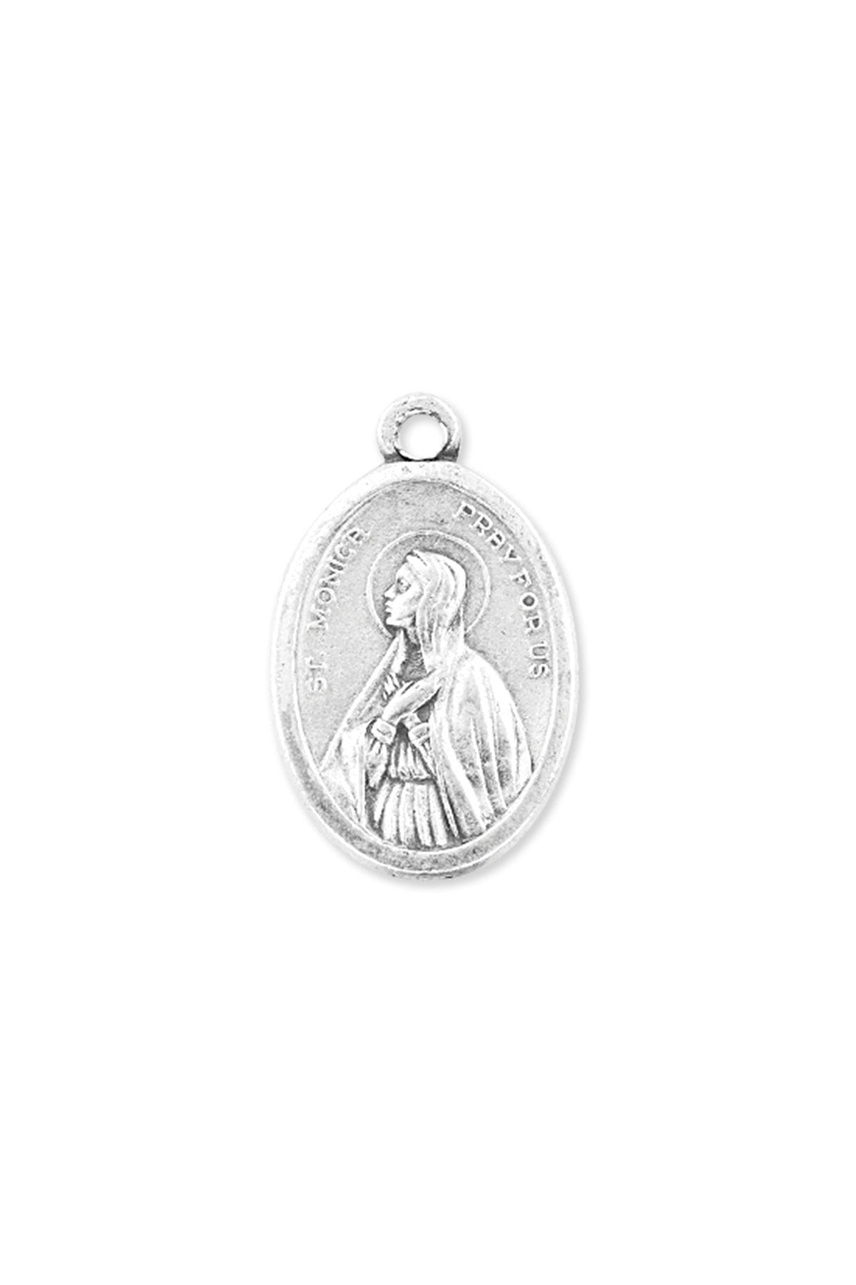 St. Augustine/St. Monica Medal - TA1086-Jewelry/Inspirational Gifts-Hirten-Michigan Church Supply