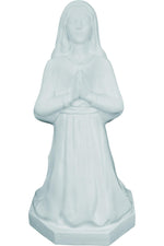 St. Bernadette WJSA2452C-Inspirational Gifts-Space Age Plastics-White-Michigan Church Supply