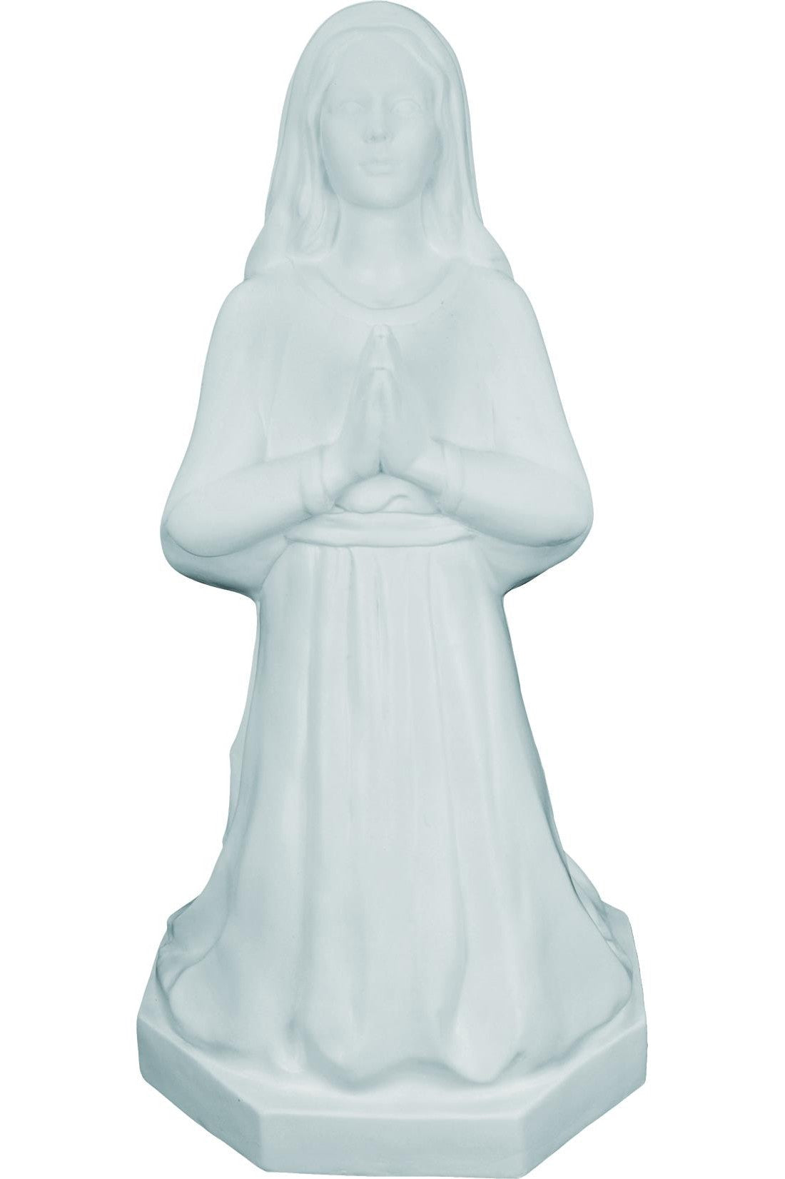 St. Bernadette WJSA2452C-Inspirational Gifts-Space Age Plastics-White-Michigan Church Supply