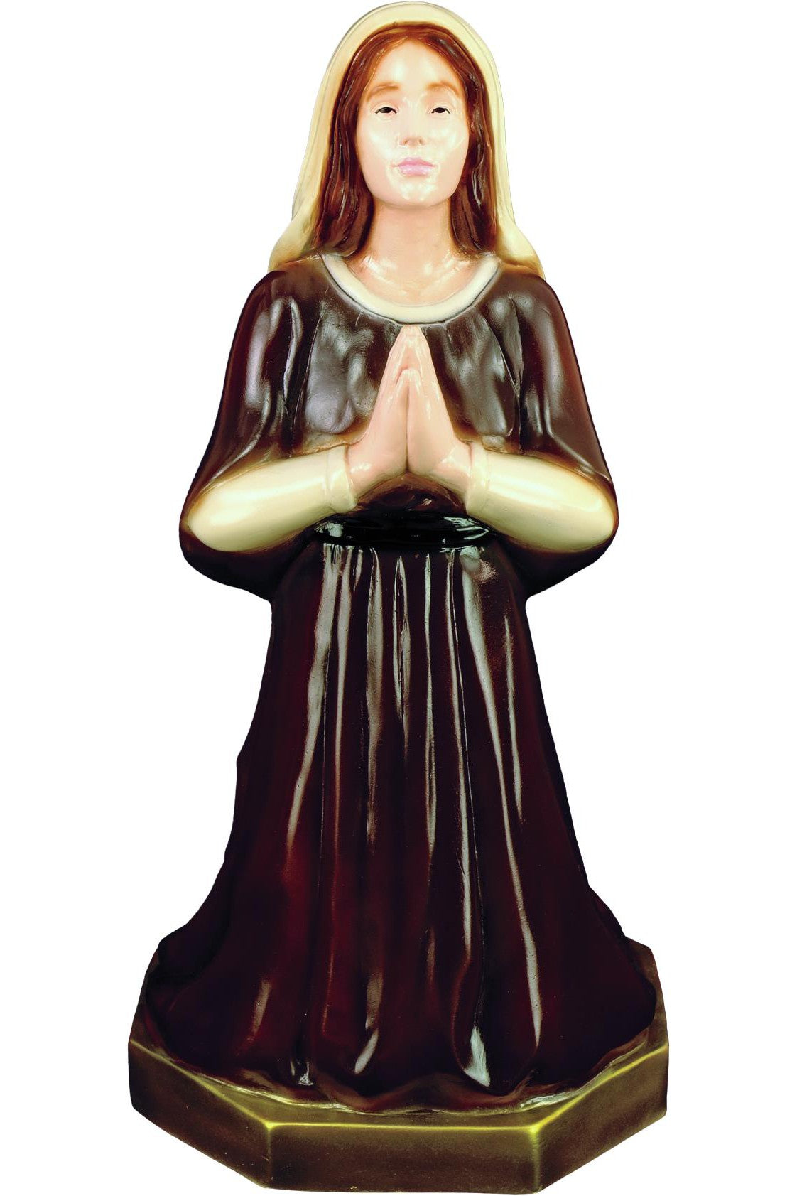 St. Bernadette WJSA2452C-Inspirational Gifts-Space Age Plastics-Colored-Michigan Church Supply