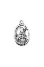 St. Blaise Medal - TA1086-Jewelry/Inspirational Gifts-Hirten-Michigan Church Supply