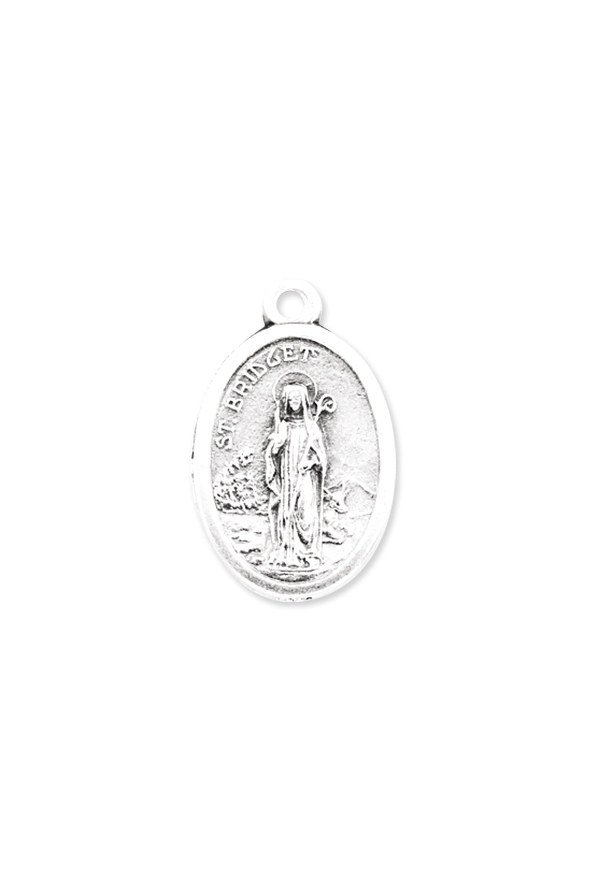 St. Bridget Medal - TA1086-Jewelry/Inspirational Gifts-Hirten-Michigan Church Supply