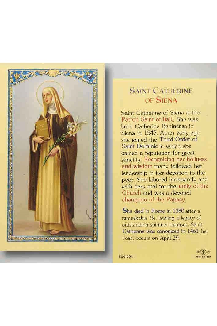 St. Catherine of Siena - TA800204-Inspirational Gifts-Hirten-Michigan Church Supply