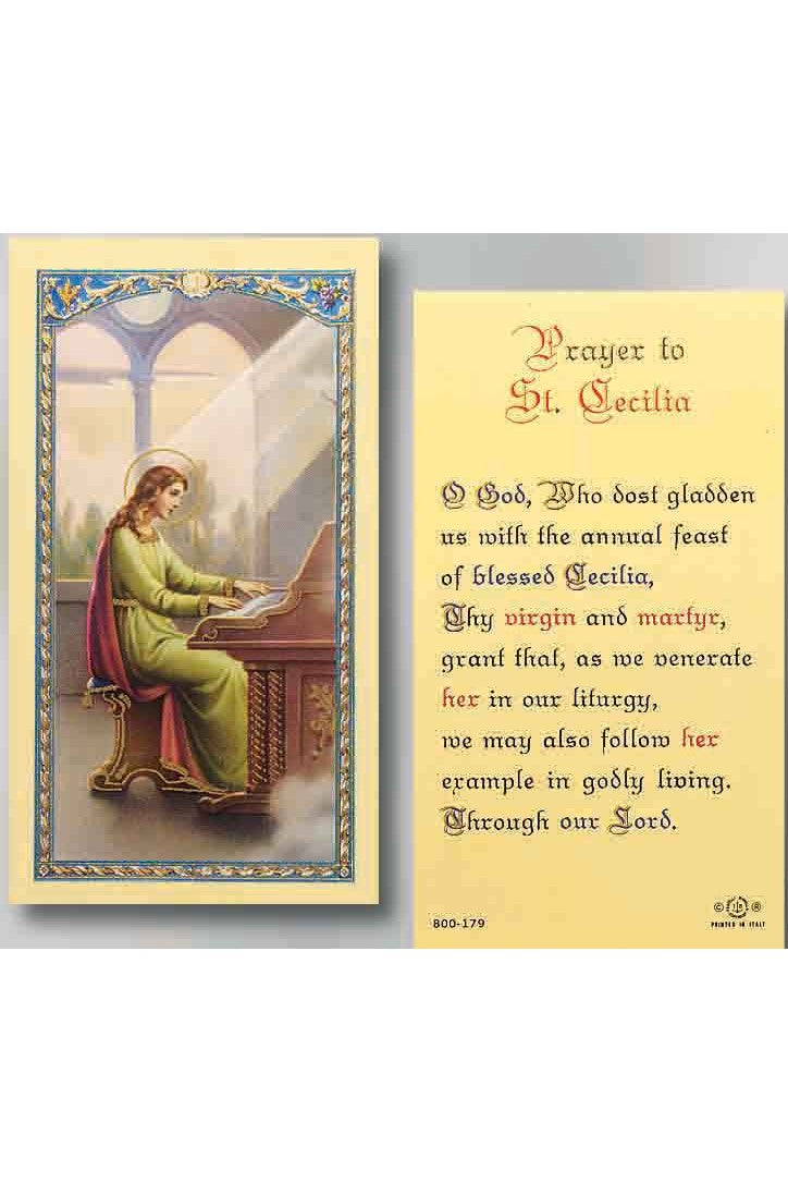 St. Cecilia - TA800179-Inspirational Gifts-Hirten-Michigan Church Supply