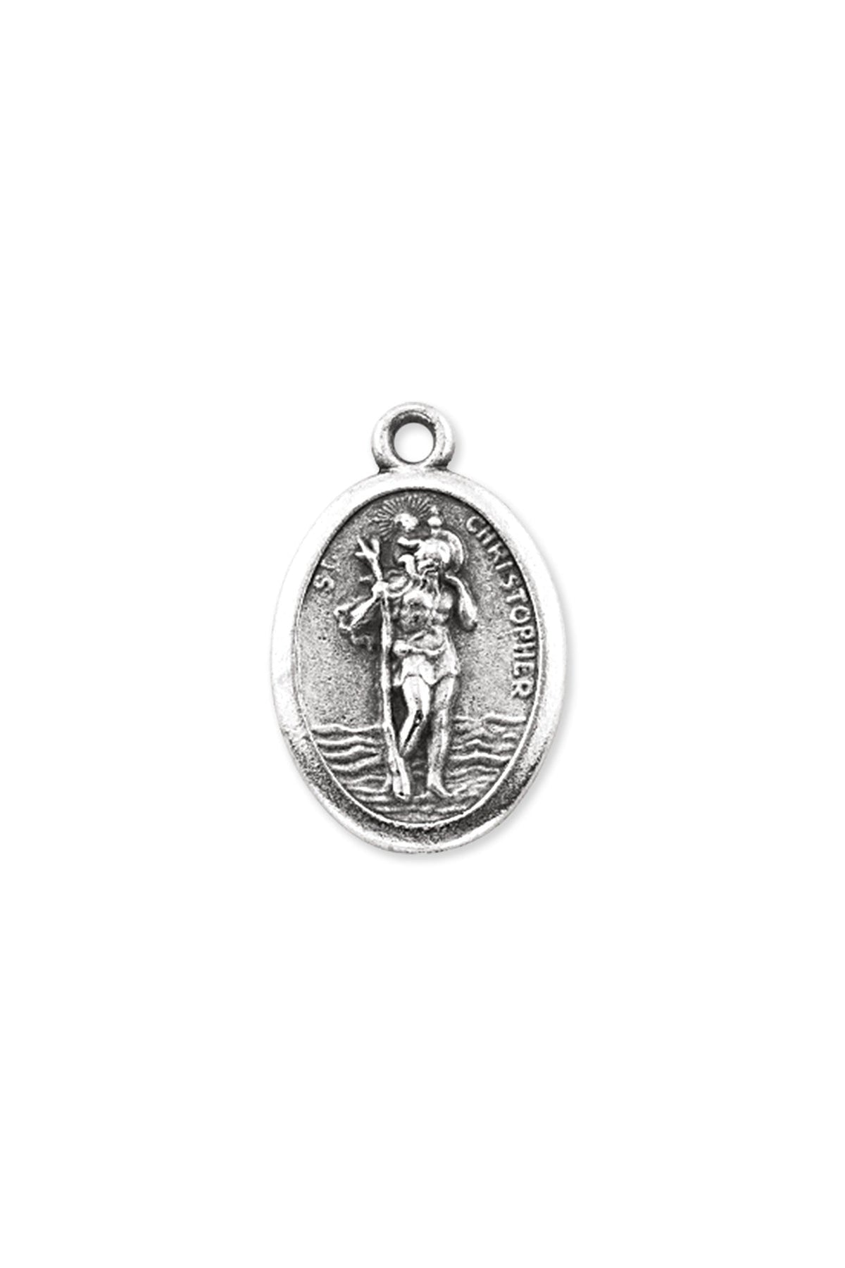 St. Christopher Medal - TA1086-Jewelry/Inspirational Gifts-Hirten-Michigan Church Supply