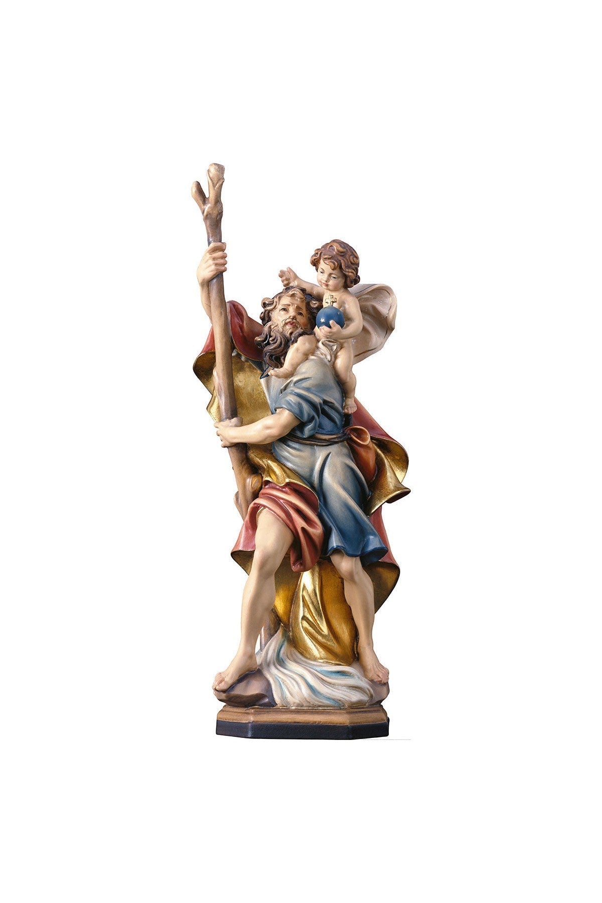 St. Christopher with Child-YK280000-Inspirational Gifts,Church Life-Ulrich-3.25"-Michigan Church Supply