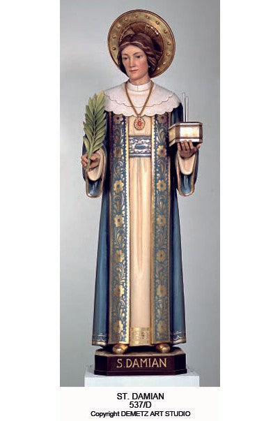 St. Damian - HD537D-Church Life-Demetz-Michigan Church Supply