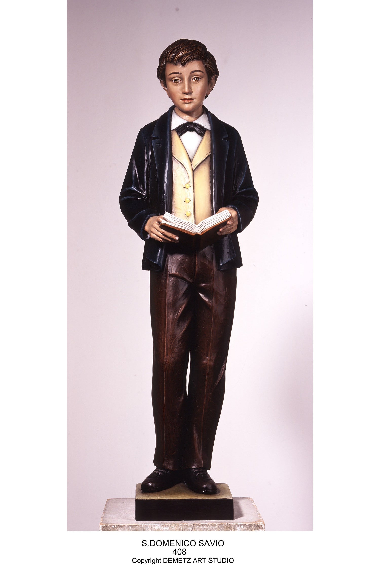 St. Dominic Savio - HD408-Church Life-Demetz-Fiberglass 48"-Michigan Church Supply