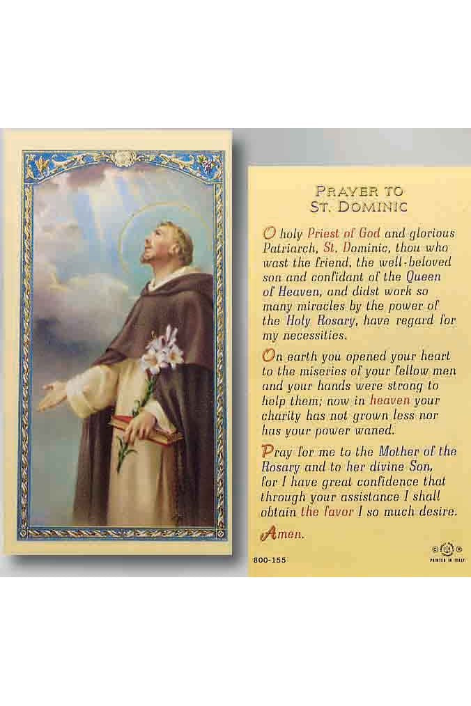 St. Dominic - TA800155-Inspirational Gifts-Hirten-Michigan Church Supply