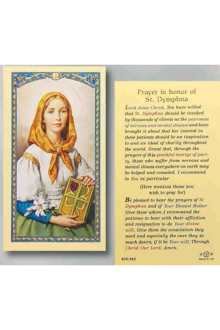 St. Dymphna - TA800282-Inspirational Gifts-Hirten-Michigan Church Supply