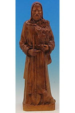 St. Fiacre WJSA2412C-Inspirational Gifts-Space Age Plastics-Wood Stain-Michigan Church Supply