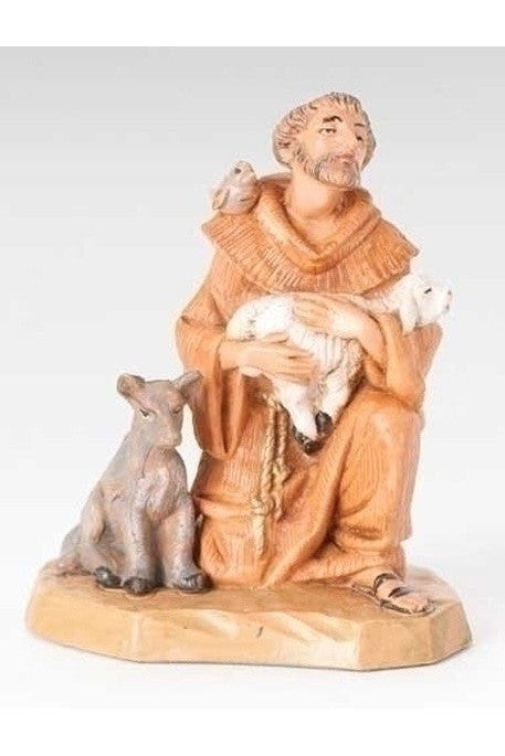 St. Francis Nativity Figure 5" Fontanini - LI65260-Inspirational Gifts-Fontanini-Michigan Church Supply