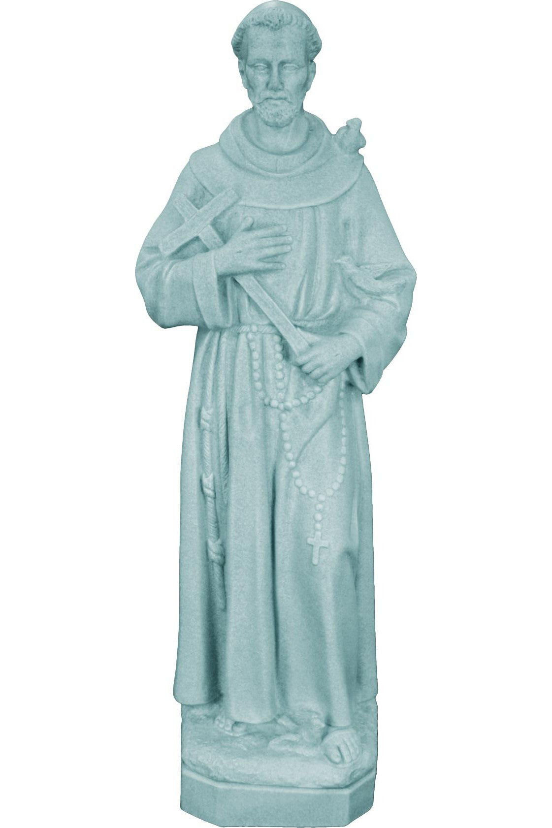 St. Francis WJSA2410C-Inspirational Gifts-Space Age Plastics-Granite-Michigan Church Supply