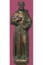 St. Francis WJSA2410C-Inspirational Gifts-Space Age Plastics-Bronze-Michigan Church Supply